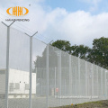 Clôture de prison horizontale en acier, clôture anti-vol Clearvu